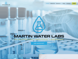 martinwaterlabs.com screenshot