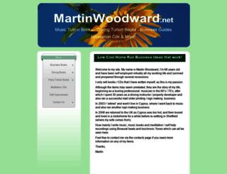 martinwoodward.net screenshot