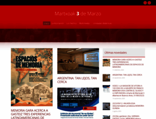 martxoak3.org screenshot