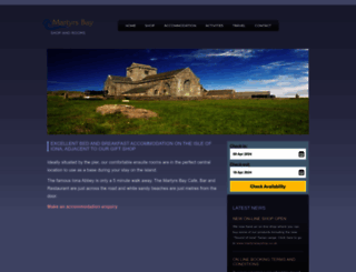 martyrsbayiona.co.uk screenshot