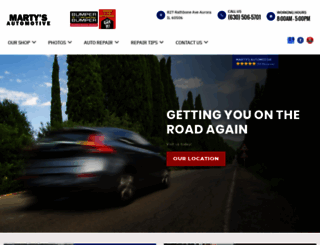 martysautomotive.com screenshot