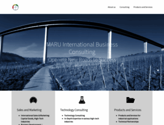 maru-consulting.com screenshot