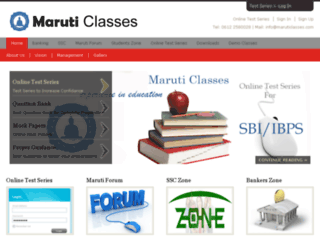 maruticlasses.com screenshot