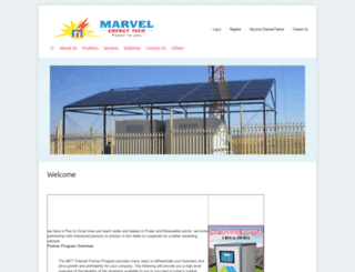 marvelenergytech.com screenshot