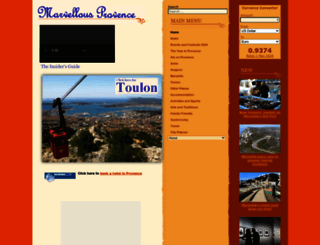 marvellous-provence.com screenshot