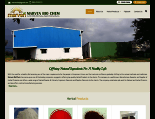 marvenbiochem.com screenshot