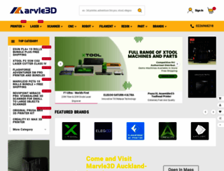 marvle3d.co.nz screenshot