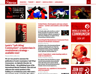 marxist.com screenshot