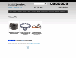 marxjewelers.com screenshot