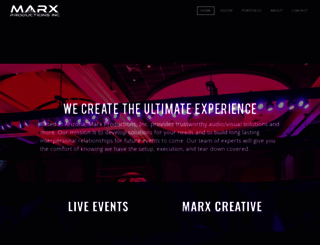 marxpro.com screenshot