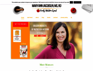 maryannjacobsen.com screenshot