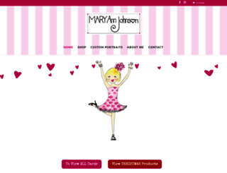maryannjohnson.com screenshot