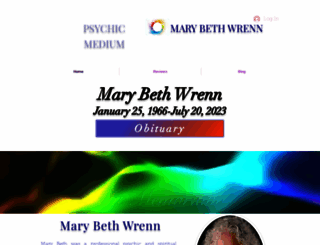marybethwrenn.com screenshot