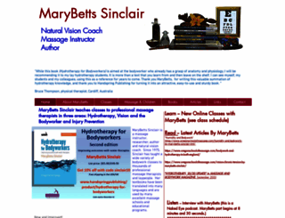 marybettssinclair.com screenshot