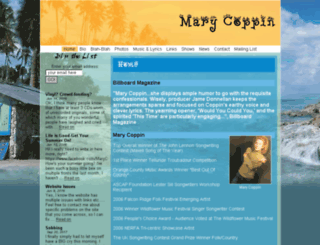 marycoppin.com screenshot