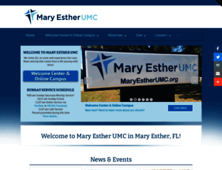 maryestherumc.org screenshot