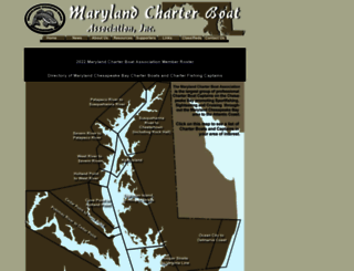 marylandcharterboats.com screenshot