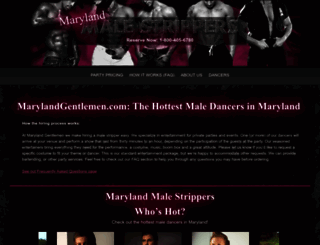 marylandgentlemen.com screenshot