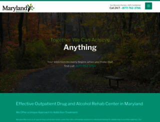 marylandrecovery.com screenshot
