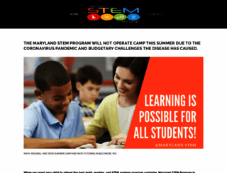 marylandstemacademy.com screenshot