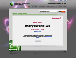 maryowens.ws screenshot