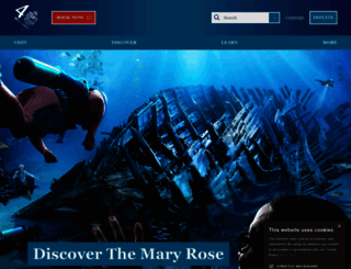 maryrose.org screenshot