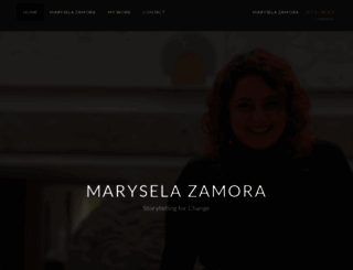 maryselazamora.com screenshot