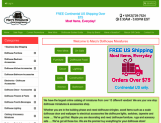 marysminiatures.net screenshot