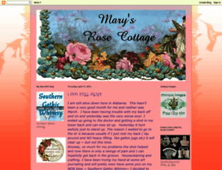 marysrosecottage.blogspot.com screenshot