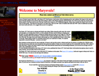marysvale.org screenshot