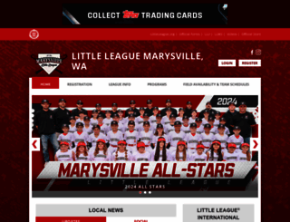 marysvillell.org screenshot