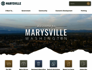 marysvillewa.gov screenshot
