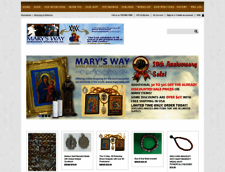 marysway.net screenshot