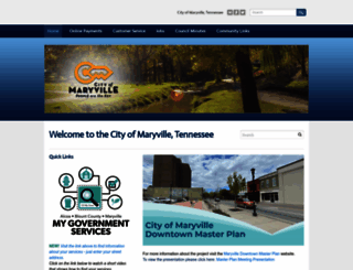 maryvillegov.com screenshot