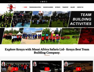 masaiafricasafaris.co.ke screenshot