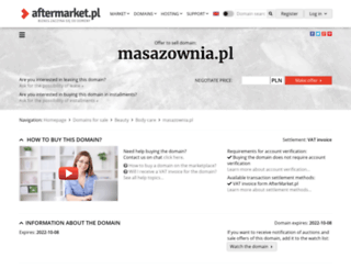masazownia.pl screenshot