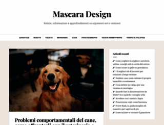 mascaradesign.it screenshot