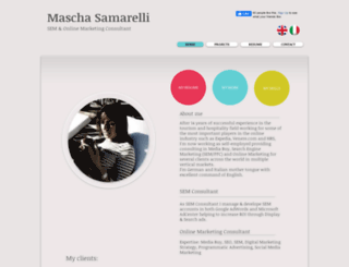 mascha-samarelli.com screenshot