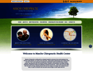 maschechiropractic.com screenshot