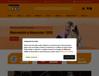 mascotas1000.com screenshot