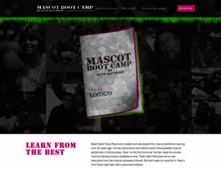 mascotbootcamp.com screenshot