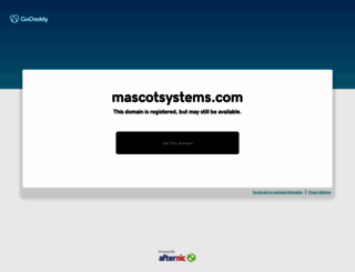 mascotsystems.com screenshot