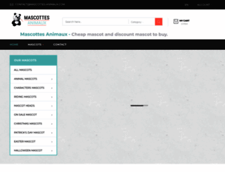 mascottes-animaux.com screenshot