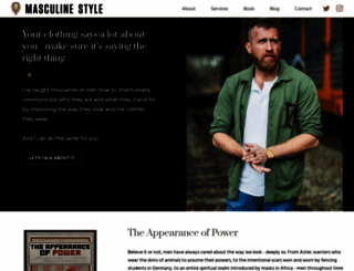 masculine-style.com screenshot
