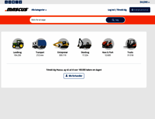 mascus.dk screenshot