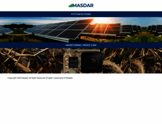 masdar.com.pl screenshot