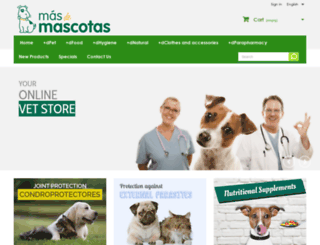 masdemascotas.com screenshot