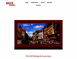 masergalleries.com screenshot