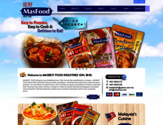 masfood.com.my screenshot