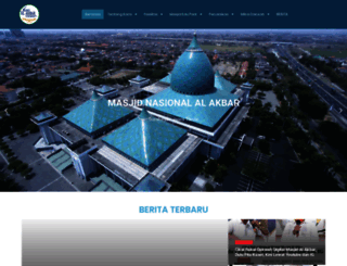 masjidalakbar.or.id screenshot